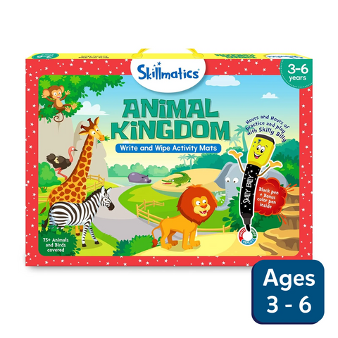 Animal Kingdom | Reusable Activity Mats (ages 3-6)