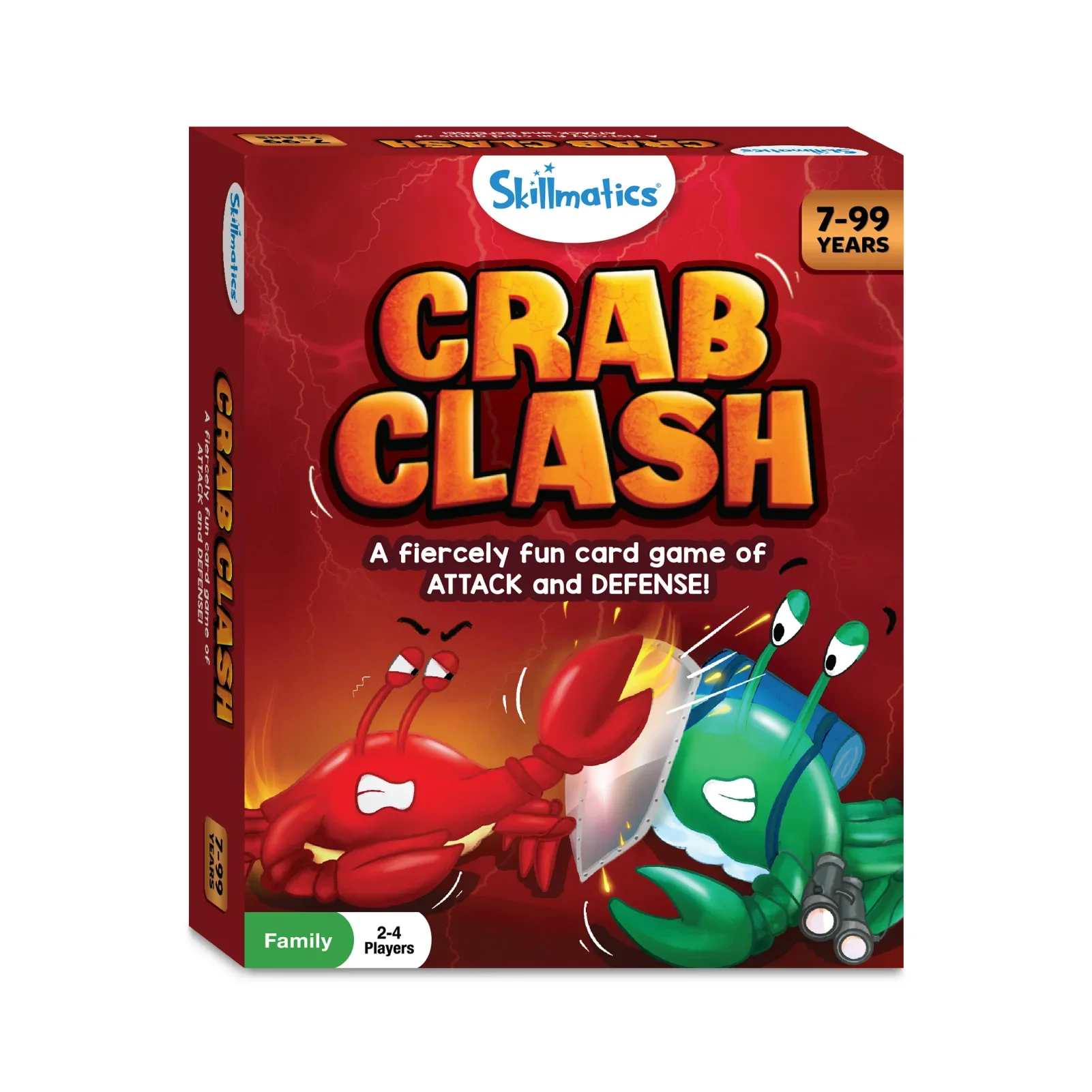 Crab Clash | Fiercely Fun Card Game of Attack and Defense (ages 7+)