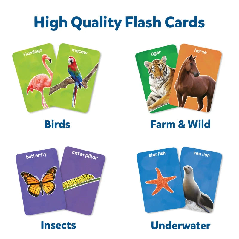 Flash Cards for toddlers: First 100 Animals (ages 1-4)