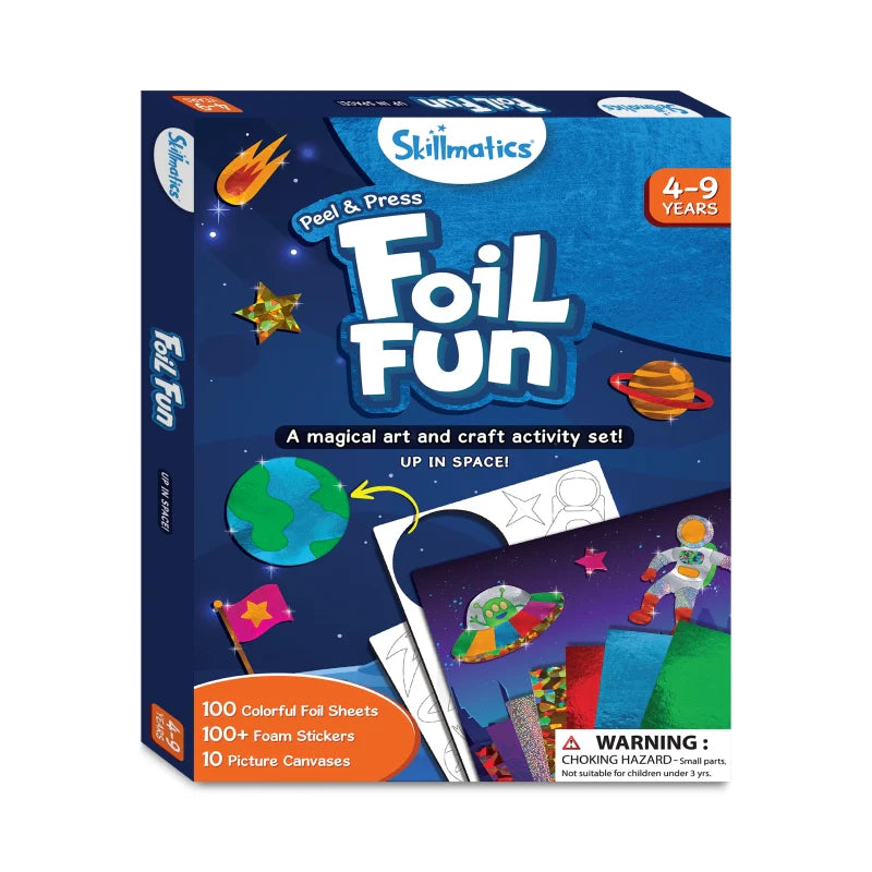 Foil Fun: Up in Space | No Mess Art Kit (ages 4-9)