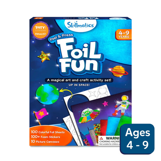 Foil Fun: Up in Space | No Mess Art Kit (ages 4-9)