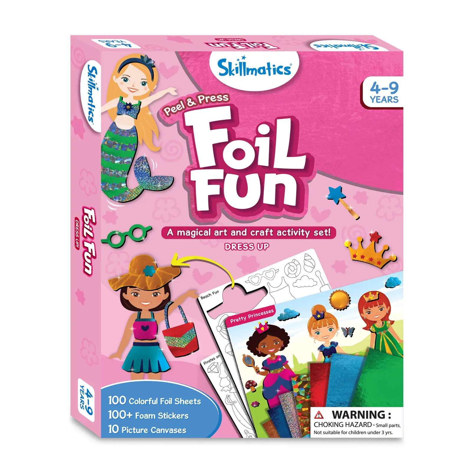 Foil Fun: Dress Up | No Mess Art Kit (ages 4-9)