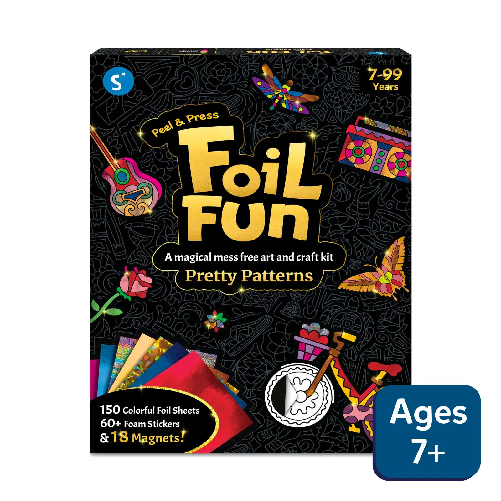 Foil Fun: Pretty Patterns | No Mess Art Kit (ages 7+)