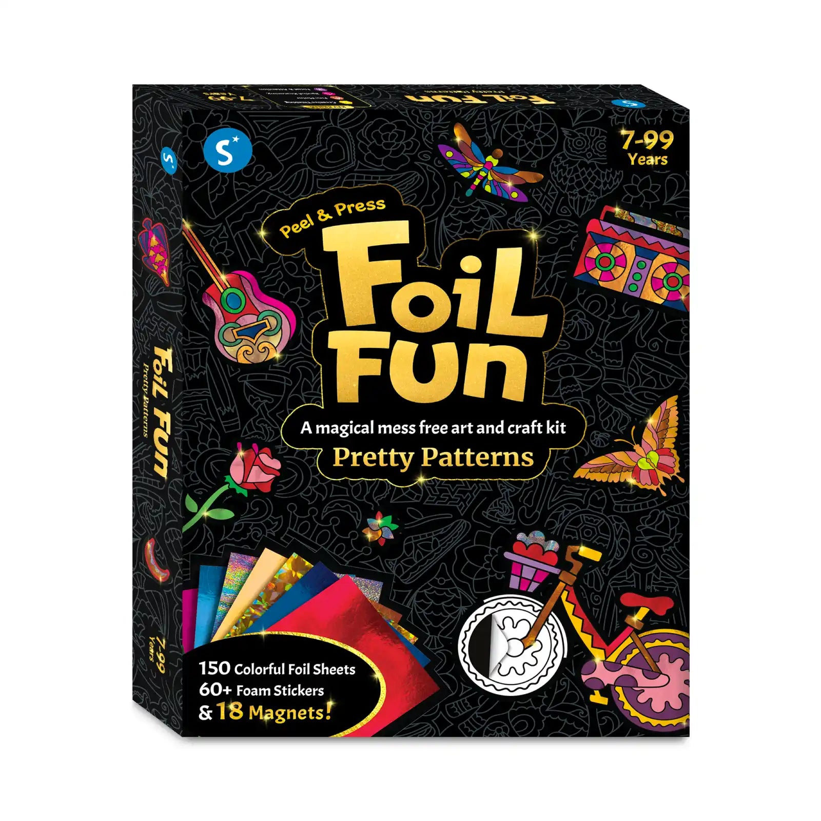 Foil Fun: Pretty Patterns | No Mess Art Kit (ages 7+)