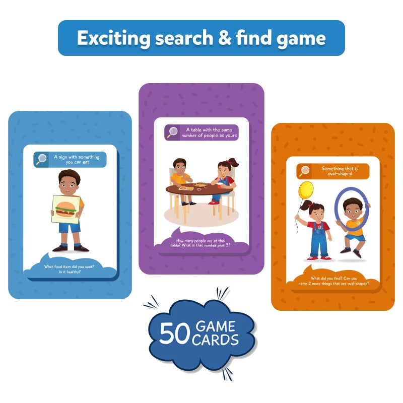 Found It! Indoor Edition | Smart scavenger hunt (ages 4-7)