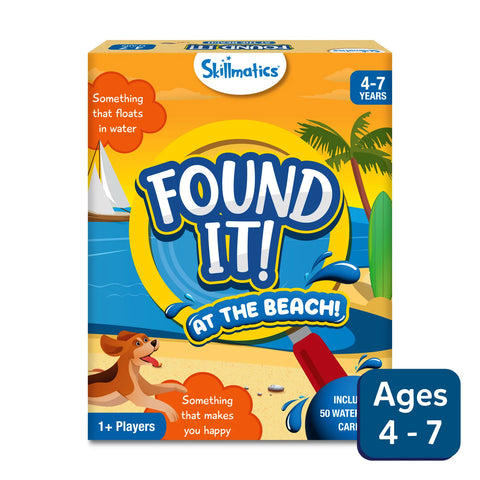 Found It! At the Beach | Smart scavenger hunt (ages 4-7)