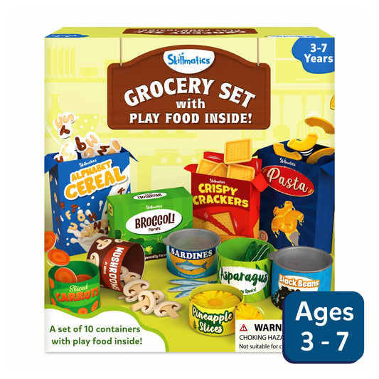 Grocery Set | Play Food for Realistic Pretend Play (ages 3-7)