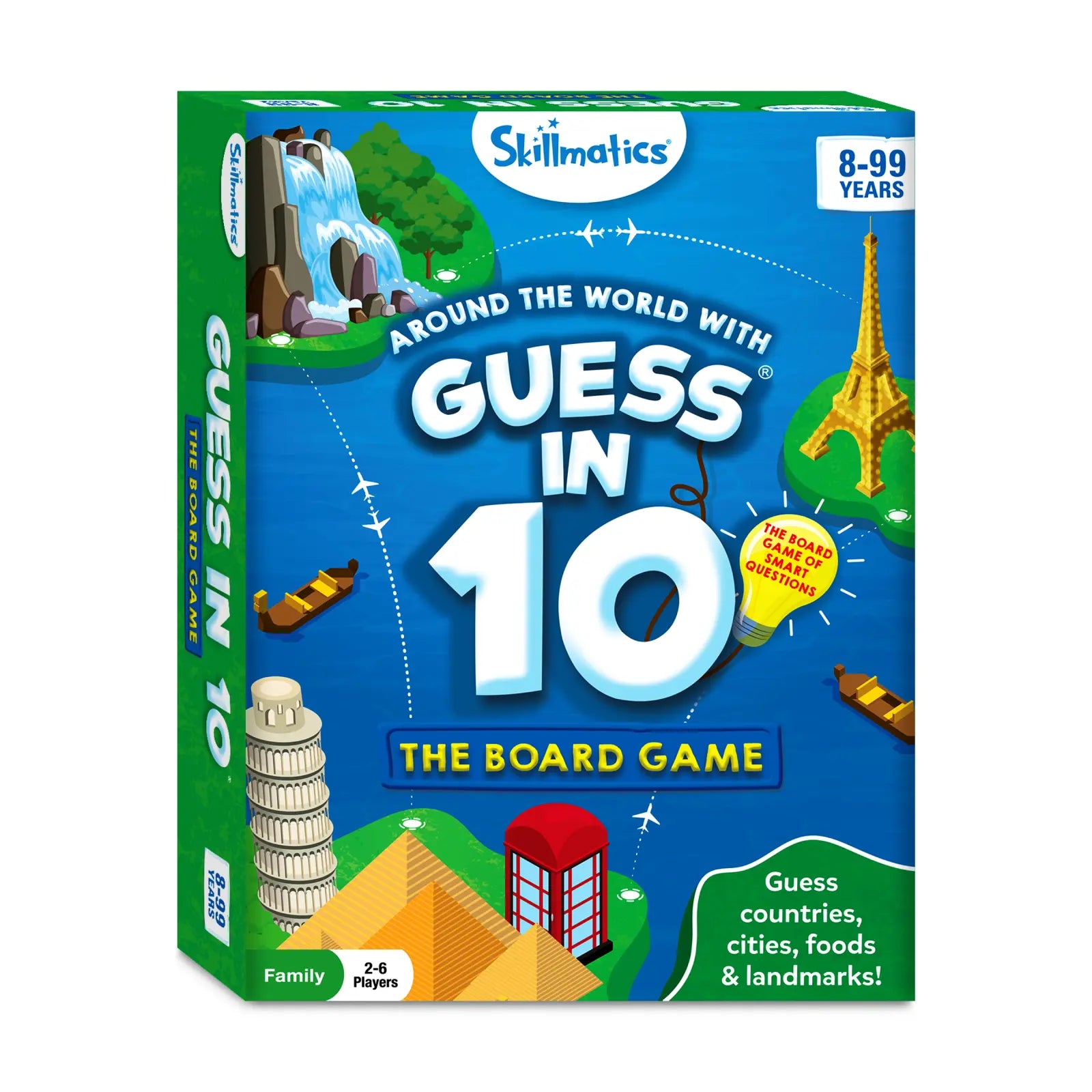 Guess in 10: Around The World | Board Game (ages 8+)