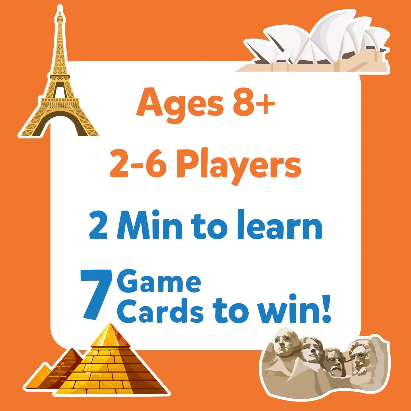 Guess in 10: Countries Of The World | Trivia card game (ages 8+)