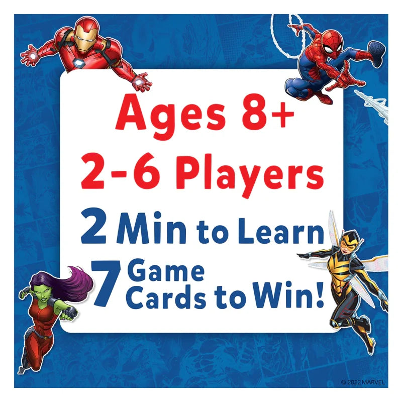 Guess in 10: Marvel | Trivia card game (ages 8+)