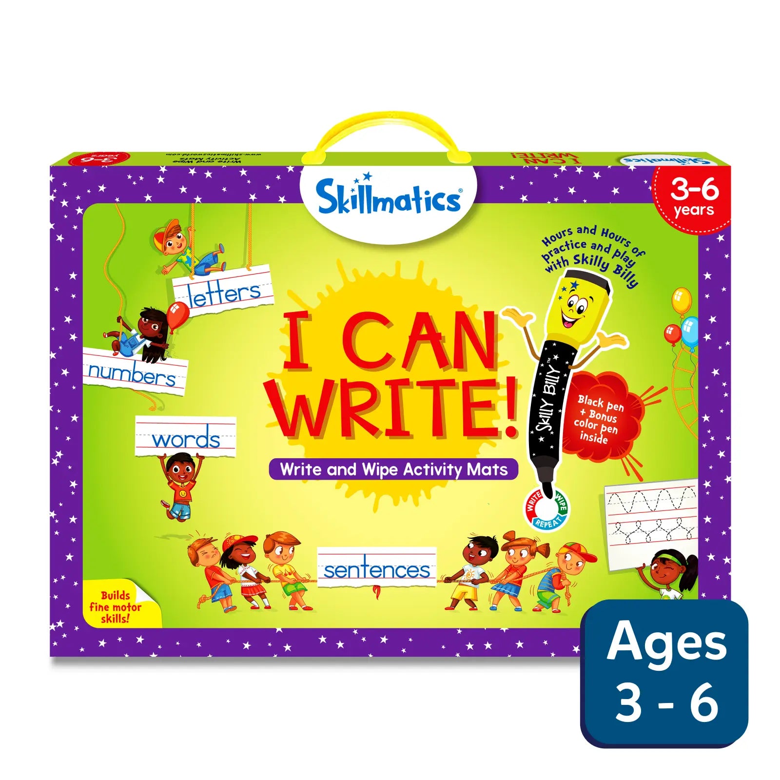 I Can Write | Reusable Activity Mats (ages 3-6)