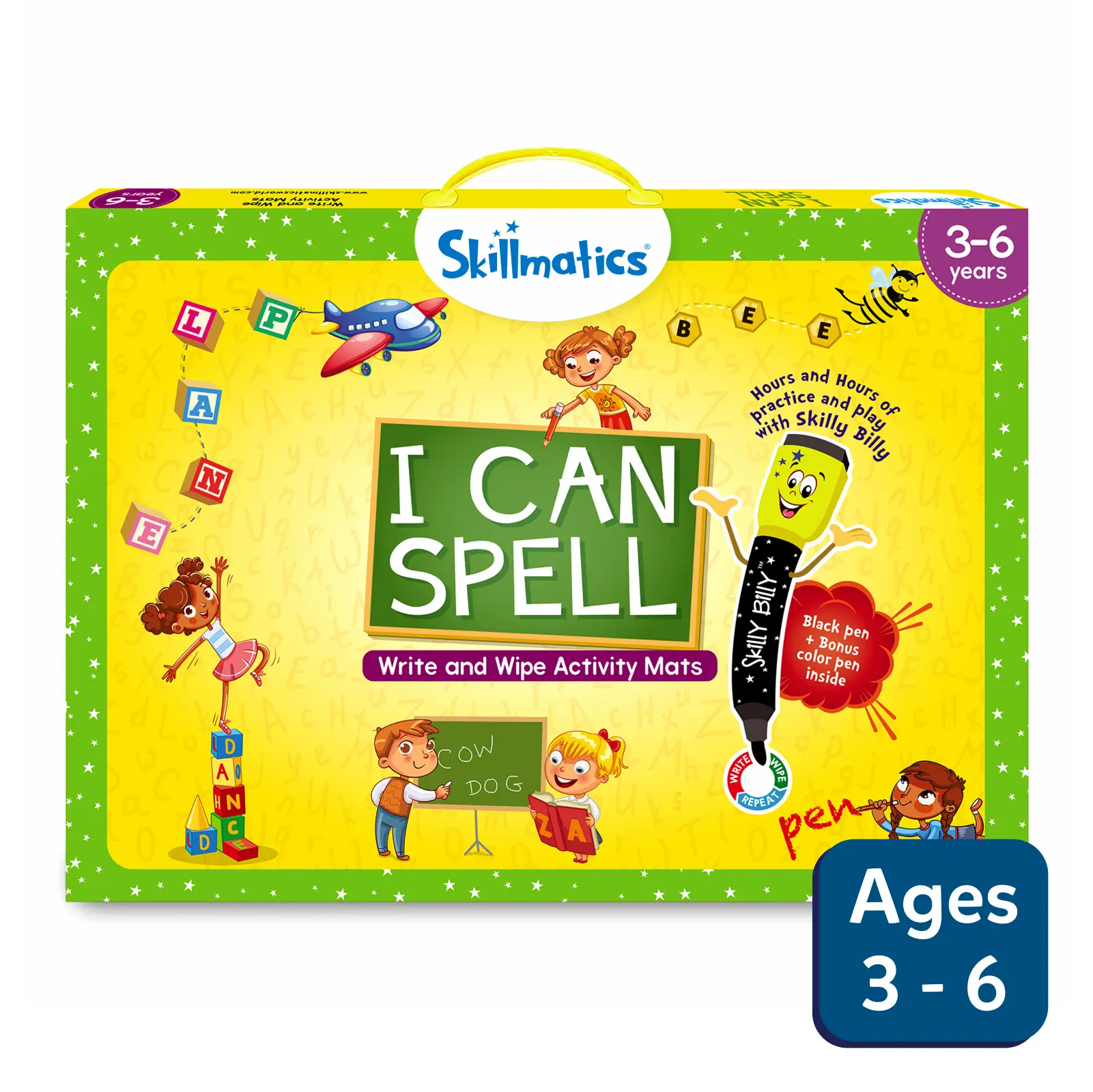 I Can Spell | Reusable Activity Mats (ages 3-6)