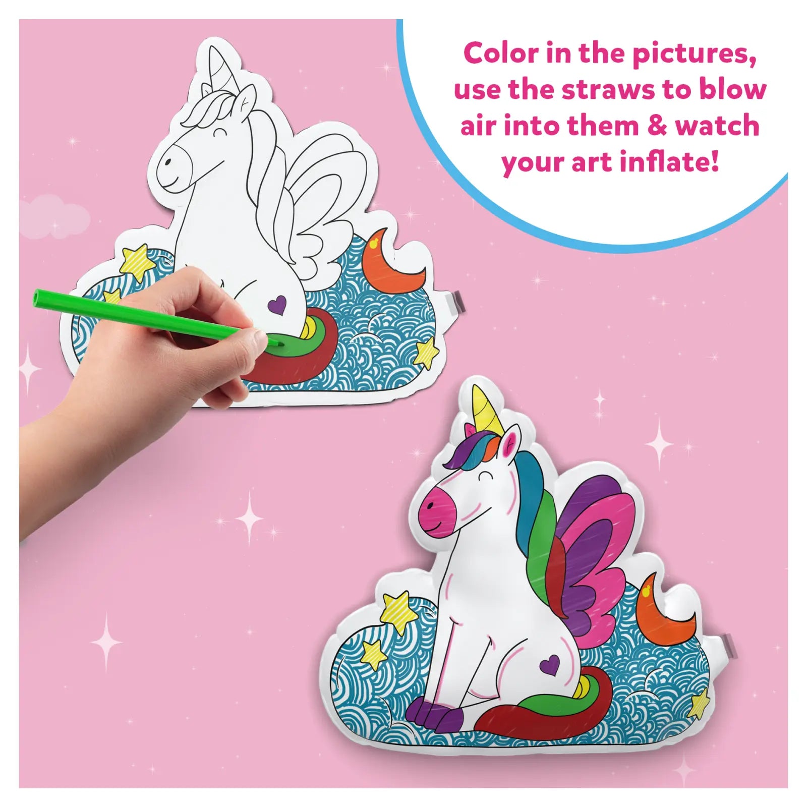 Inflatable Art | 3D Unicorns & Princesses (ages 4-7)