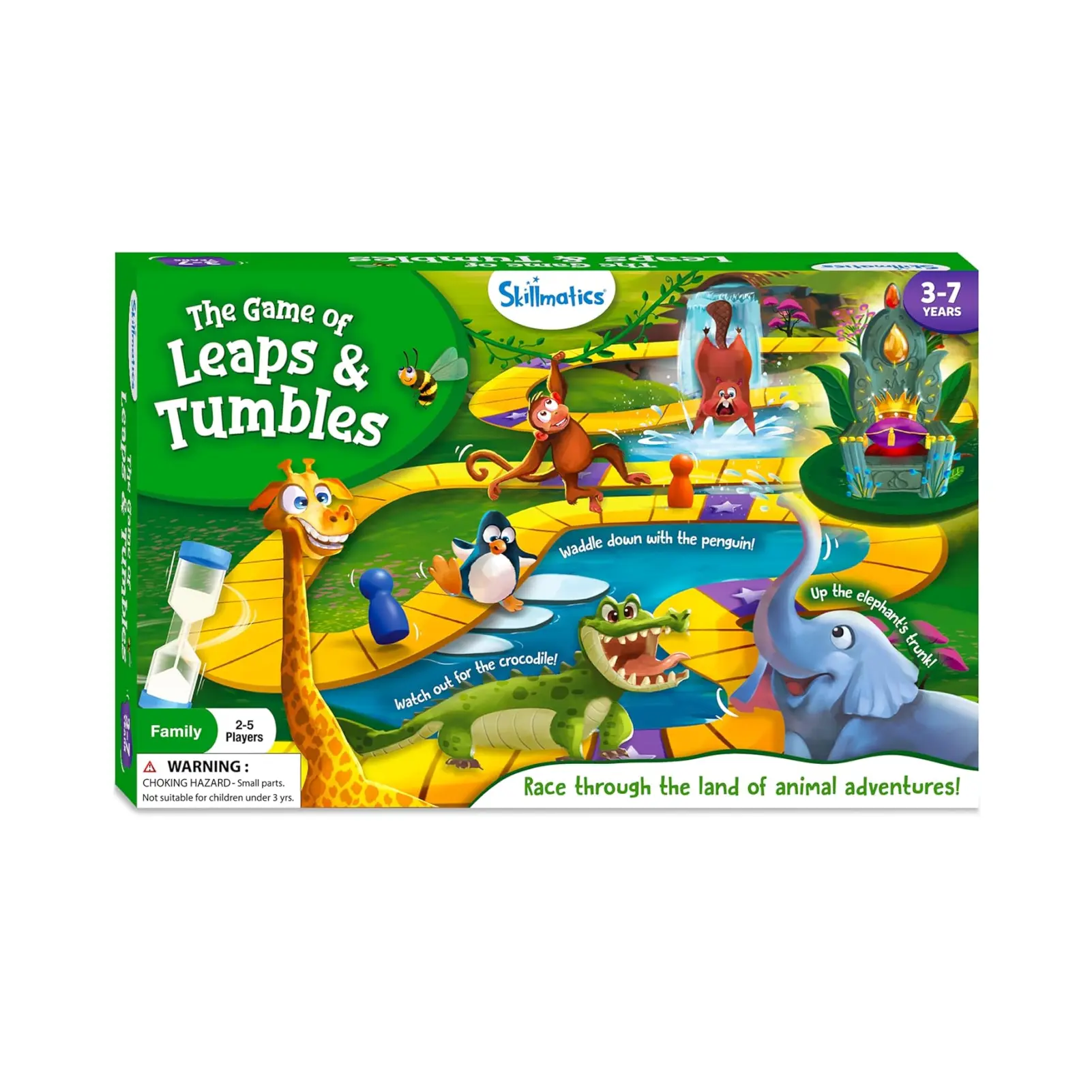 Leaps & Tumbles | Race Through The Land of Animal Adventures (ages 3+)