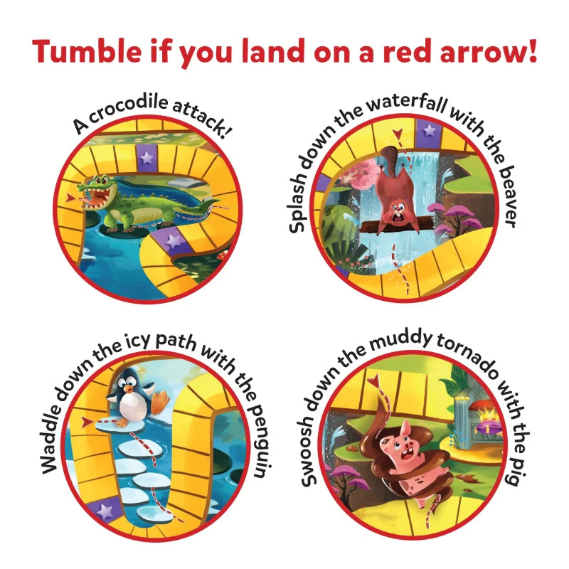 Leaps & Tumbles | Race Through The Land of Animal Adventures (ages 3+)