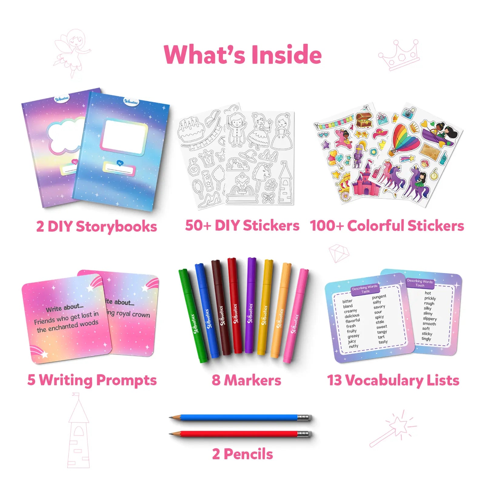 My Storybook Art Kit - Unicorns & Princesses (ages 5-10)