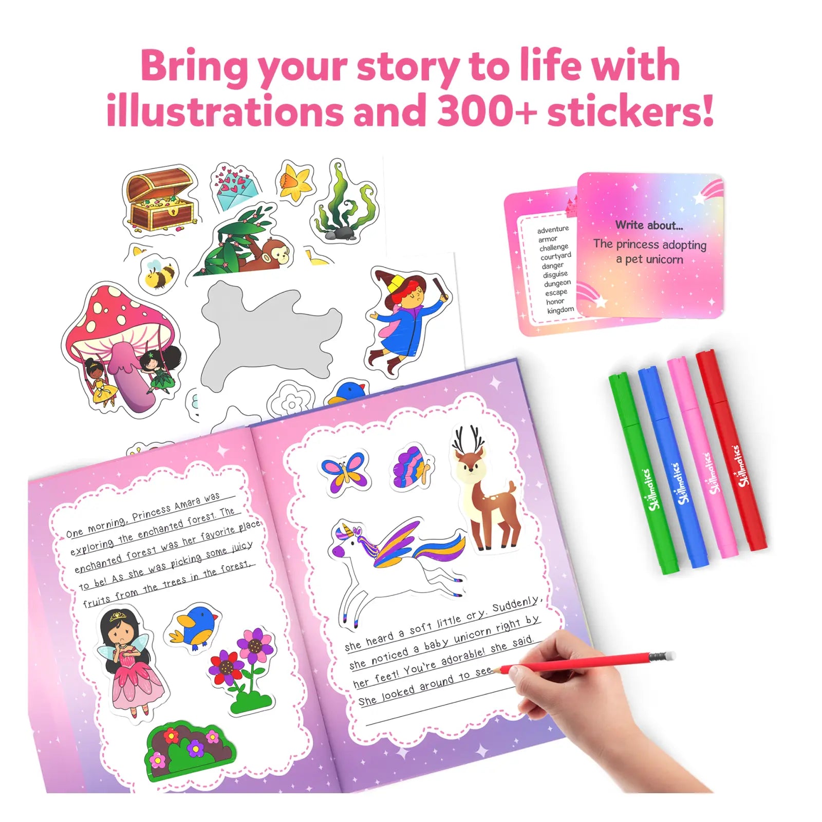 My Storybook Art Kit - Unicorns & Princesses (ages 5-10)