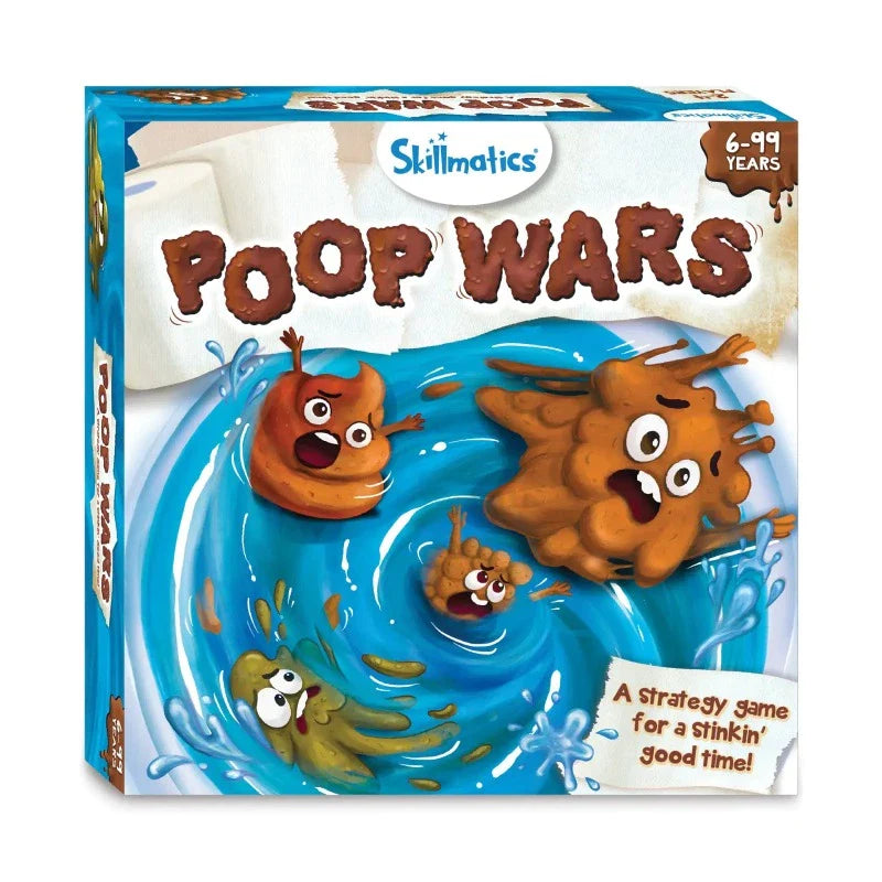 Poop Wars Card Game | Fun & Fast-paced Game of Strategy (ages 6+)