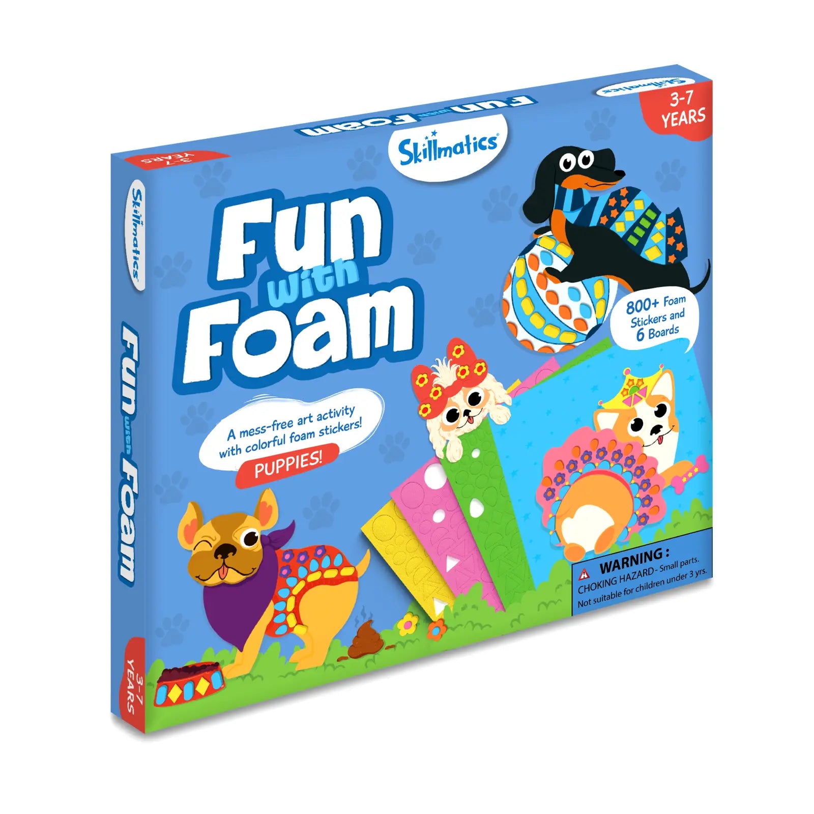 Fun with Foam: Puppies | No Mess Sticker Art (ages 3-7)