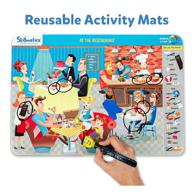 Search & Find | Reusable Activity Mats (ages 3-6)