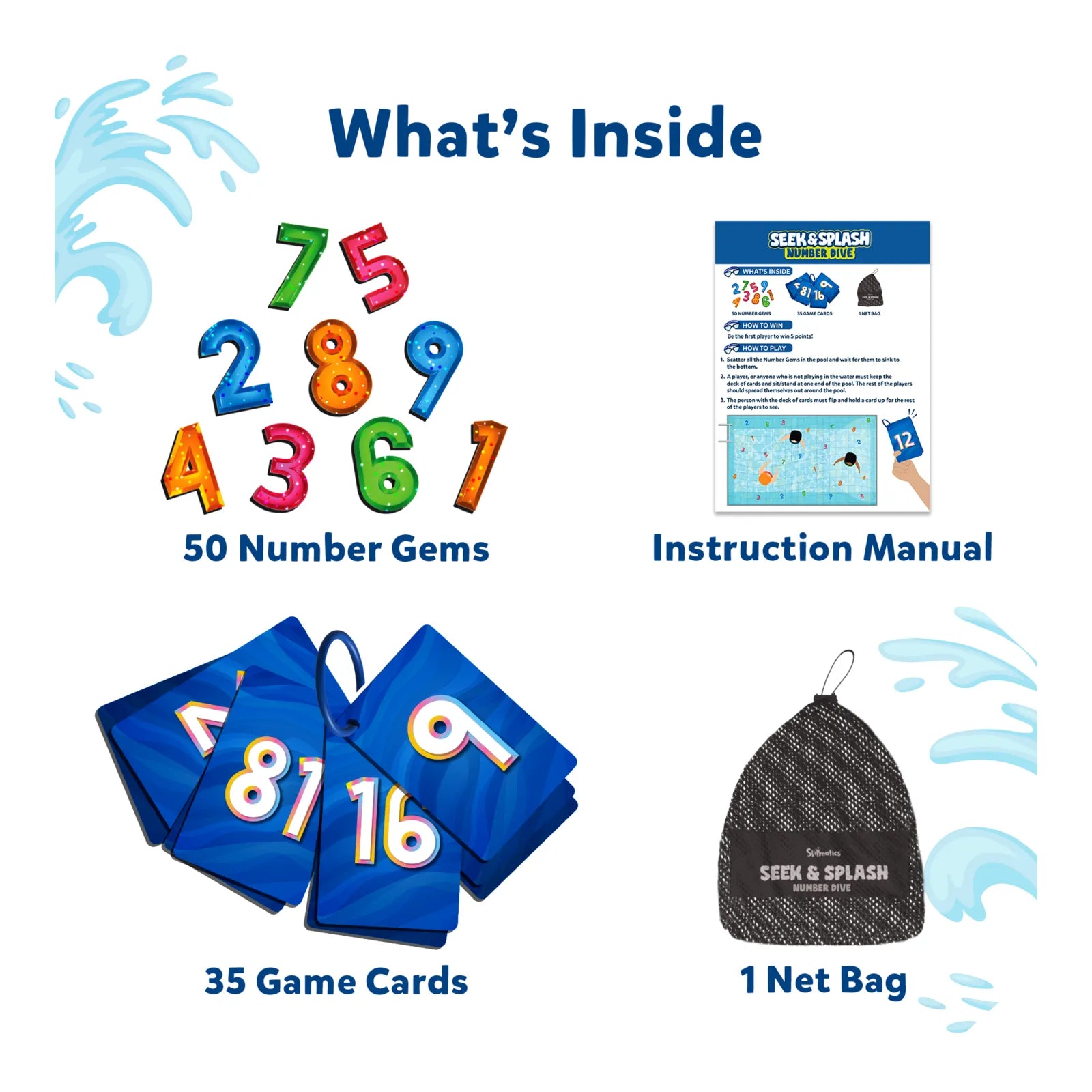 Seek & Splash | Underwater Search and Find Math Game (ages 6+)