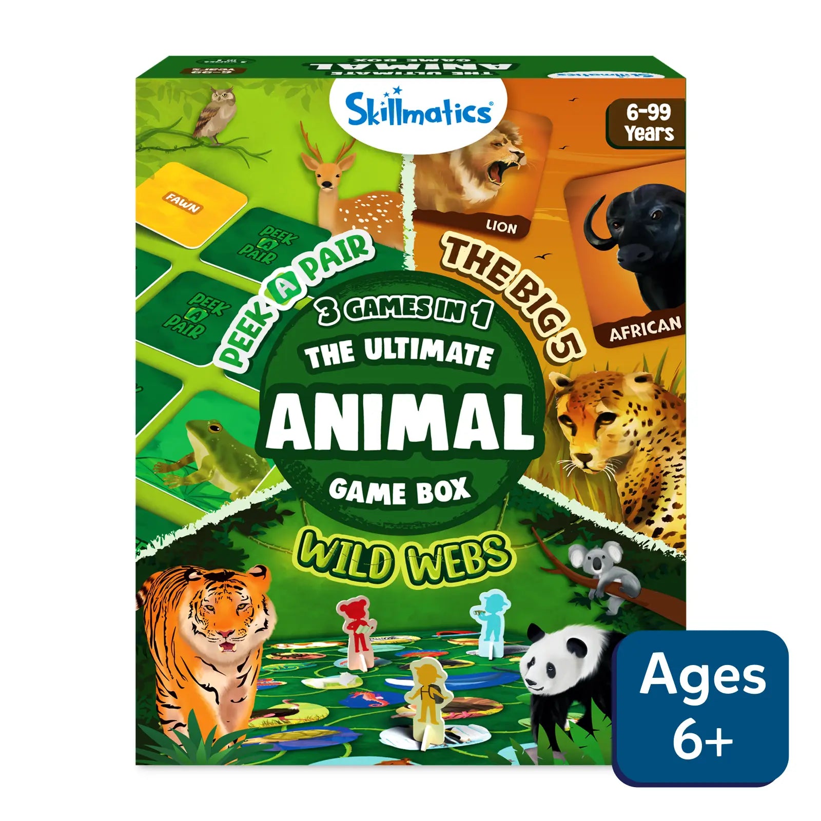 The Ultimate Animal Game Box | Family Friendly Games (ages 6+)