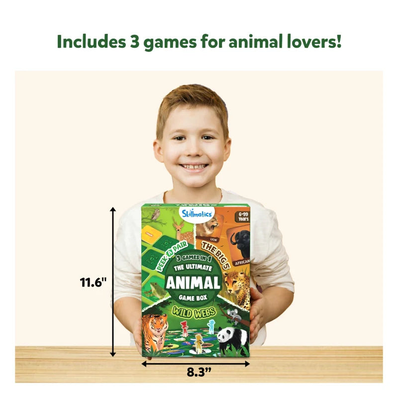 The Ultimate Animal Game Box | Family Friendly Games (ages 6+)