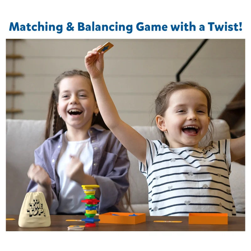 To The Top! | Matching, Balancing & Strategy Game (ages 6+)