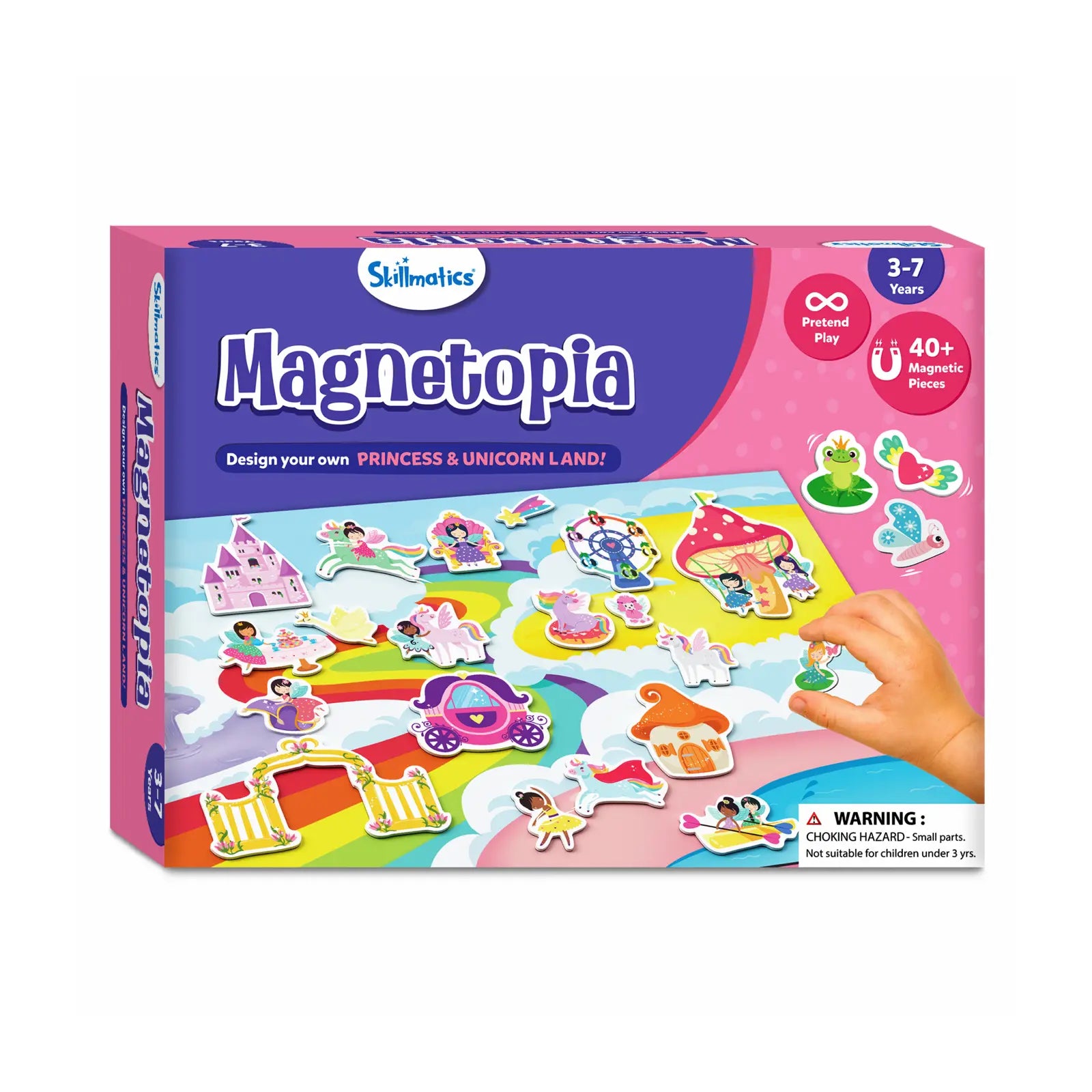 Magnetopia - Princess & Unicorn Land! | Interactive Pretend Play Set (ages 3-7)