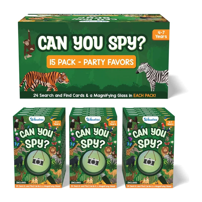 Pack Party Favors | Can You Spy? (ages 4-7)